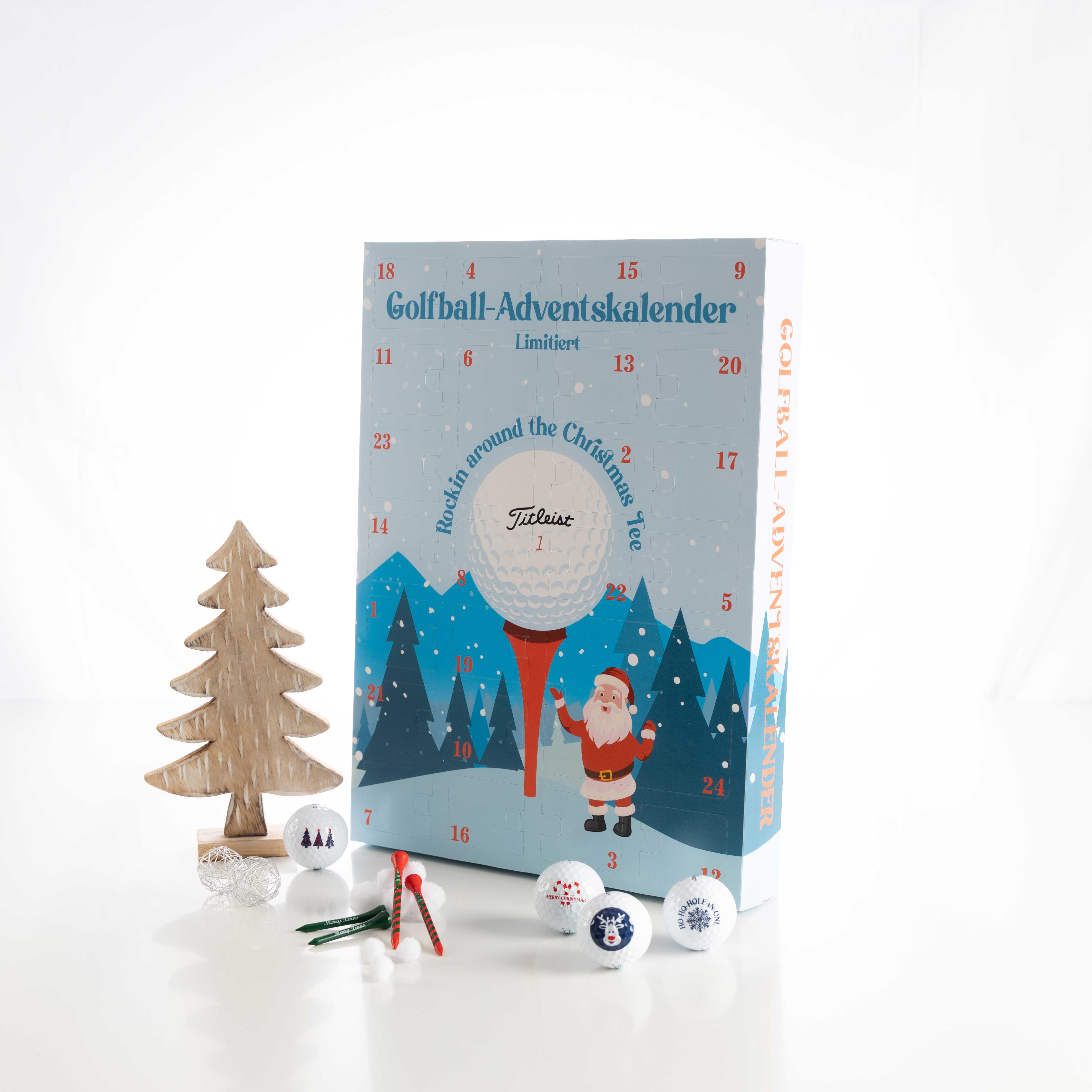 Titleist Golfball-Adventskalender 2026 - Das Original - TruFeel 59,90 € - Pro V1 89,90 €