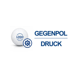 Gegenpoldruck als Zusatzposition für personalisierte Logobälle bei LogoBallFactory.