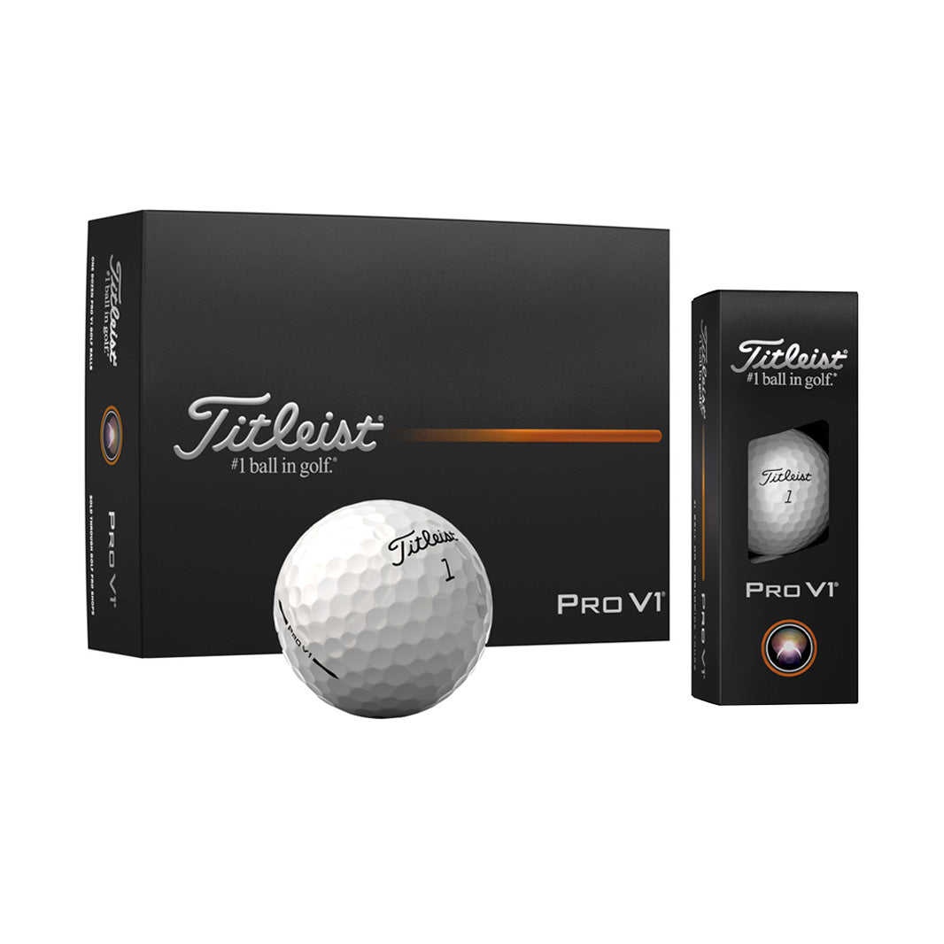 Titleist Pro V1 2025 Weiss 12 Stück