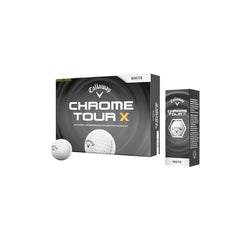 Callaway Chrome Tour X Golfball mit Logo bedrucken weiss