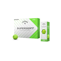 Callaway Supersoft Golfball mit Logo bedrucken grün
