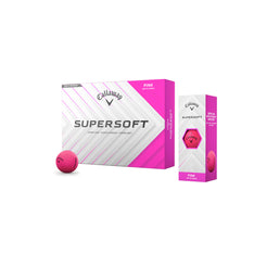 Callaway Supersoft Golfball mit Logo bedrucken pink