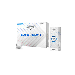 Callaway Supersoft Golfball mit Logo bedrucken weiss